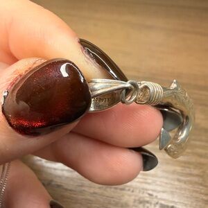 Sterling silver Maori pendant with sterling silver box chain